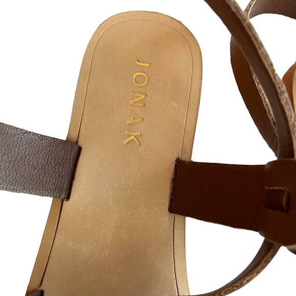 Elegant Tan Women's Sandals - Picture 3 of 7